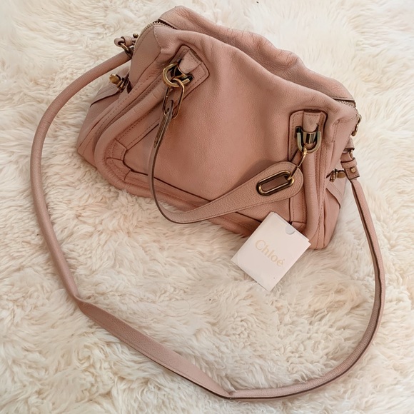- SOLD -Chloe light pink paraty purse - Picture 2 of 9